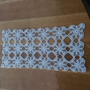 Handmade doili table decor 1